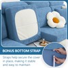 hyha Individual Couch Cushion Covers, Stretch Magic Sofa Seat Cushion