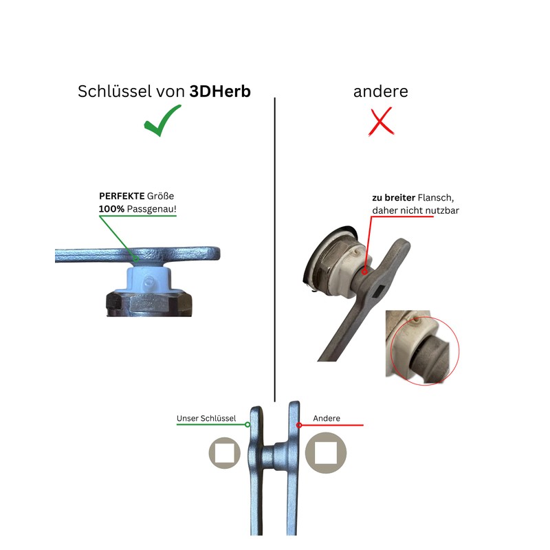 Radiator vent key Bleed Key, Heater Bleed Key, Stable &