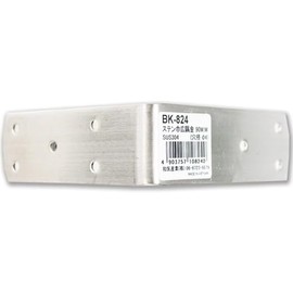 WAKI BK-824 Stainless Steel Wide Corner Metal 3.5 inches (90 mm)