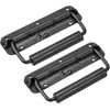 ZHYUAN Pack of 2 Folding Handles, Stainless Steel, Handle Carry