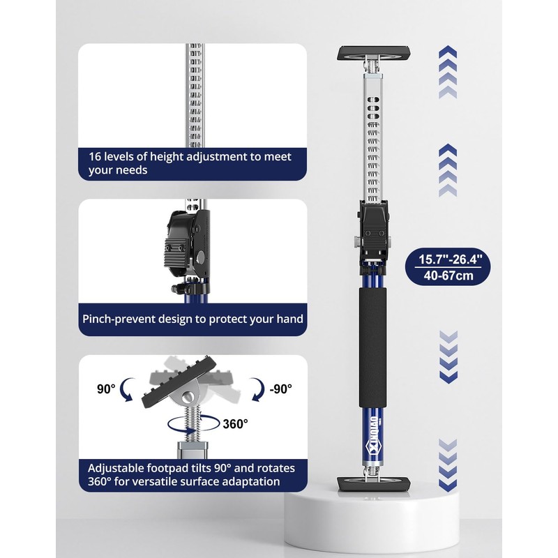 XINQIAO Cabinet Jacks for Installing Cabinets, Heavy Duty Third Hand