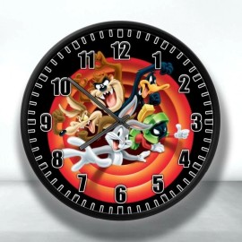 unbranded Warner Brothers Looney Tunes Characters  Wall Clock room decor 9"