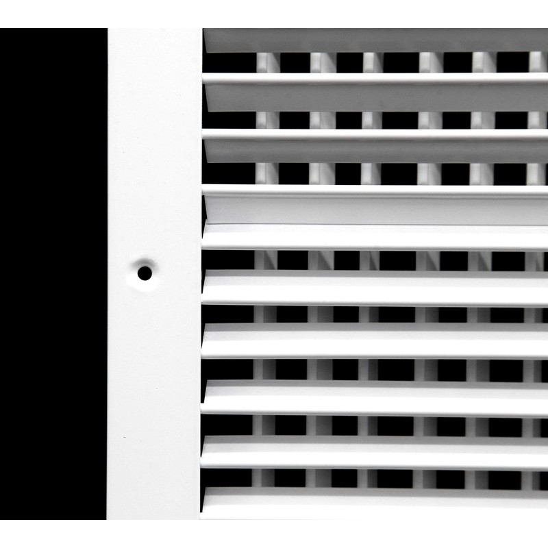 12"w X 12"h Aluminum Double Deflection Adjustable Air Supply HVAC