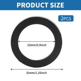SIGANDG Inlet and Outlet Seal for Intex Pure Spa, Seals for Replacement Spa 11699, Prevents Leaks and Keeps Water Intact by Sealing for Swimming Pool, 2 Pieces
