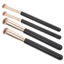 Healeved Luxury Beauty Makeup Brush Collection 4pcs Angled Concealer Brush Soft Sturdy and Easy to Use