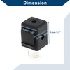 Hihaha 2 Pins 48V 10A Auto Relay Waterproof Car Relay