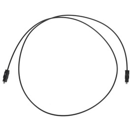 KICHOUSE 6pcs Od Optical Audio Cable Male to Male Cord for Tv Game Console and Speaker Plated Lossless Signal Transmission