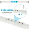 Ceiling Curtain Track, 3Ft-9Ft Curtain Tracks Ceiling Wall Mount Heavy