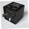 GRIRIW 3 Pin Unadjustable CF13 JL02 LED Flasher Relay for