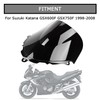 PSLER Motorcycle Windscreen Windshield Double Bubble Flyscreen Wind Screen Deflector