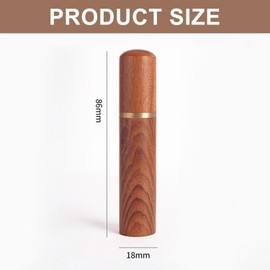WDT Tool - 6 Needles Stirrer - Espresso Coffee Distributor - Aluminum Alloy with Stand - Stainless Steel Needles - Walnut Handle - Replaceable Needles - Coffee Accessories for Baristas