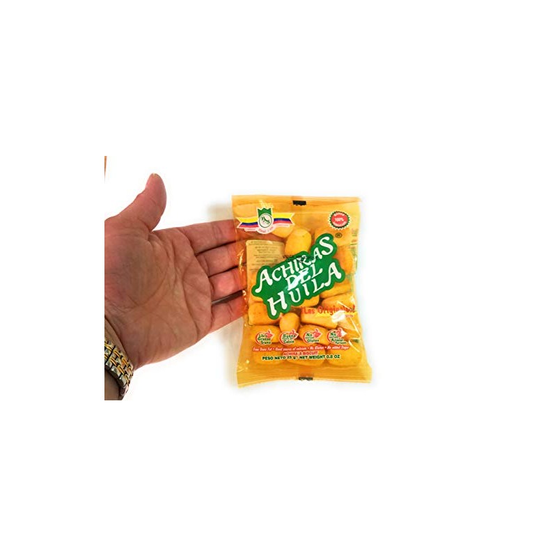 ACHIRAS del Huila, 12 Pack of 25g. 8 oz. Each