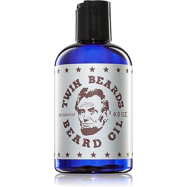 Twin Beards Sandalwood Beard Oil for Men | Beard Conditioner