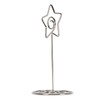 20PCS Desk Memo Clips Table Number Holder Star Shape Metal