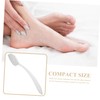 SAFIGLE Long Handle Pumice Foot File Portable Callus Remover for