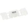 Amon 3332 External Wire Diameter Wiring Connector, White, Power Side