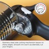 Kuhn Rikon Can Opener with Lid-Lifting Pincers, Tin Opener with