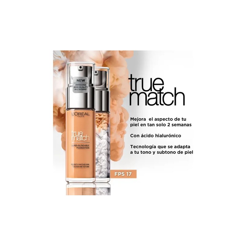 Base De Maquillaje L'Oréal Paris True Match Super-Bendable Tono 3.5.N