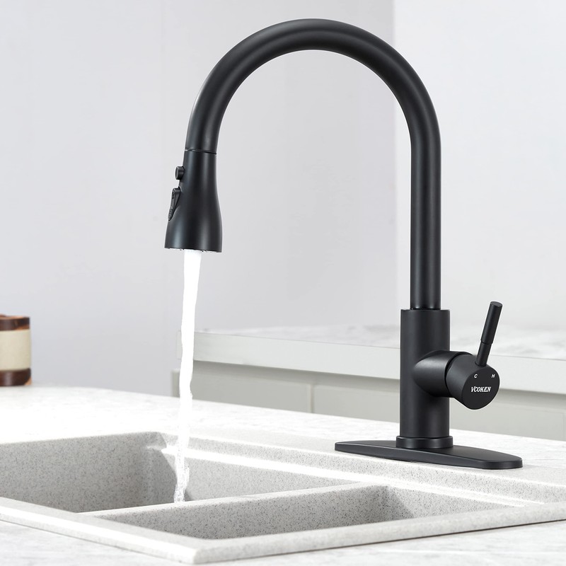 Kitchen Faucet Sprayer Head Replacement - Pull Down Faucet Spray