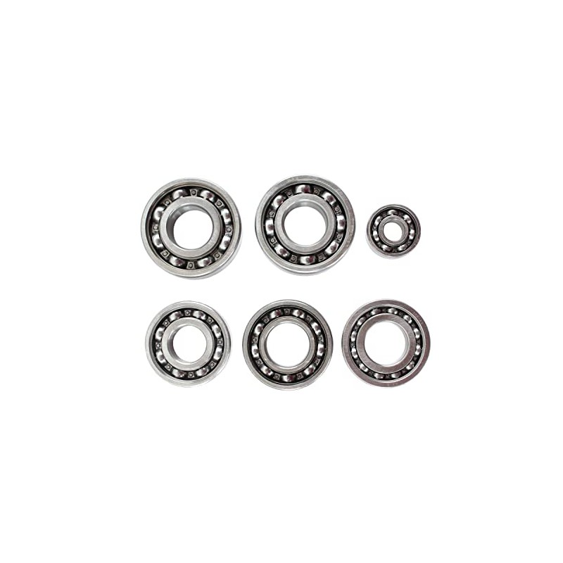 SNH Ball Bearing Set, Engine Bearing 6 Pieces for 4