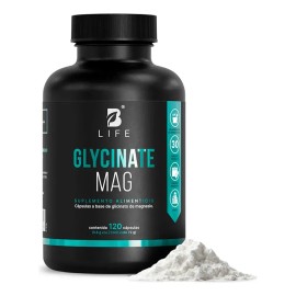 Glicinato De Magnesio 408mg De 120 Cápsulas. B Life