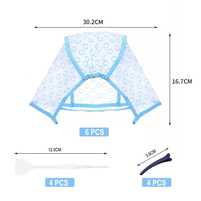 Hair Highlighting Kit Disposable Highlight Cap Coloring Dye Tool Set