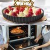 AZKEEGREY 2 Pack Non-Stick Quiche Dishes for The Oven 24cm