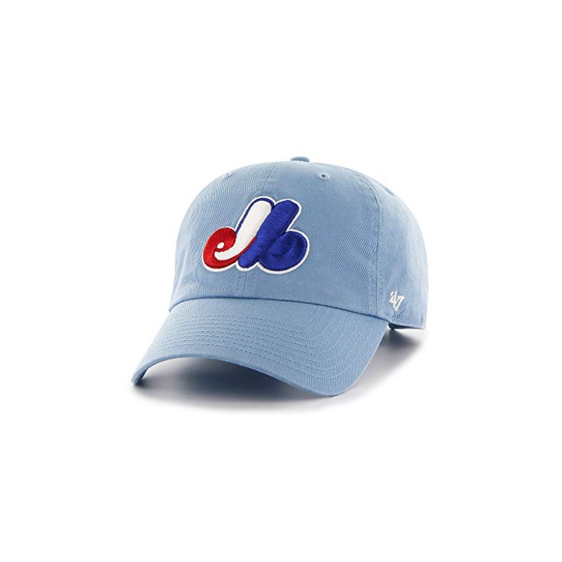 47 Men's Montreal Expos Cooperstown Collection Clean Up Adjustable Hat