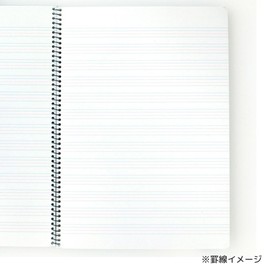 Maruman N524A-02 Notebook, English Character Rule, B5, 13 Tiers, Blue