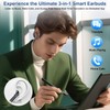 2026 AI Translation Earbuds Real Time, 165 Language Translator Earbuds