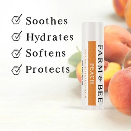 Bálsamo Labial Natural Orgánico 0.15 Oz (paquete De 4)