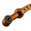 VMS RACING Dual Bend SHORT THROW SHIFTER in ORANGE CNC