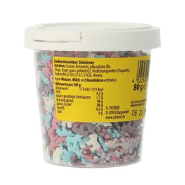 Pickerd Mini Unicorns Colourful Decorative Sprinkles 80 g