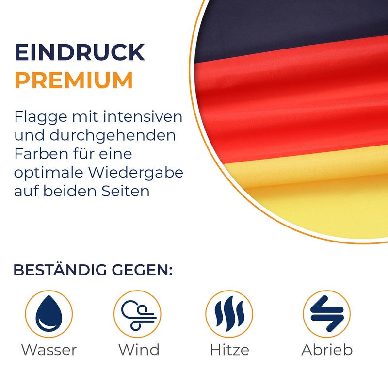 AZ FLAG Germany Flag 2' x 3' - German flags