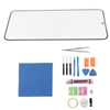 Phone Front Screen Black Glass with Professional Tools Phone Front