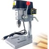 Mini Electric Bench Drill Stand, 3-Speed Benchtop Drill Press, 110V