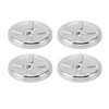 4pcs Coffee Filter Stainless Steel Reusable Filter Rust Resistant Effective