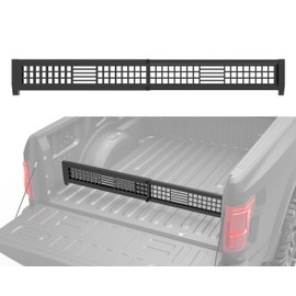 Adjustable Truck Bed Divider, Expandable Steel Cargo Organizer Panel