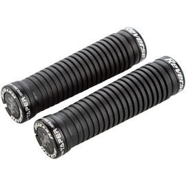 Reverse Grip Taper Bicycle Screw Grips Black