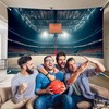 Basketball Spotlight Court Scene Photography Backdrop Banner - Studio Shooting