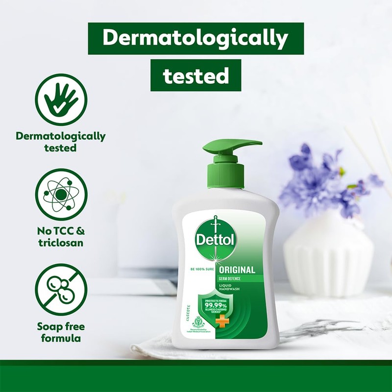 Dettol Original everyday Protection Liquid Handwash - 200ml