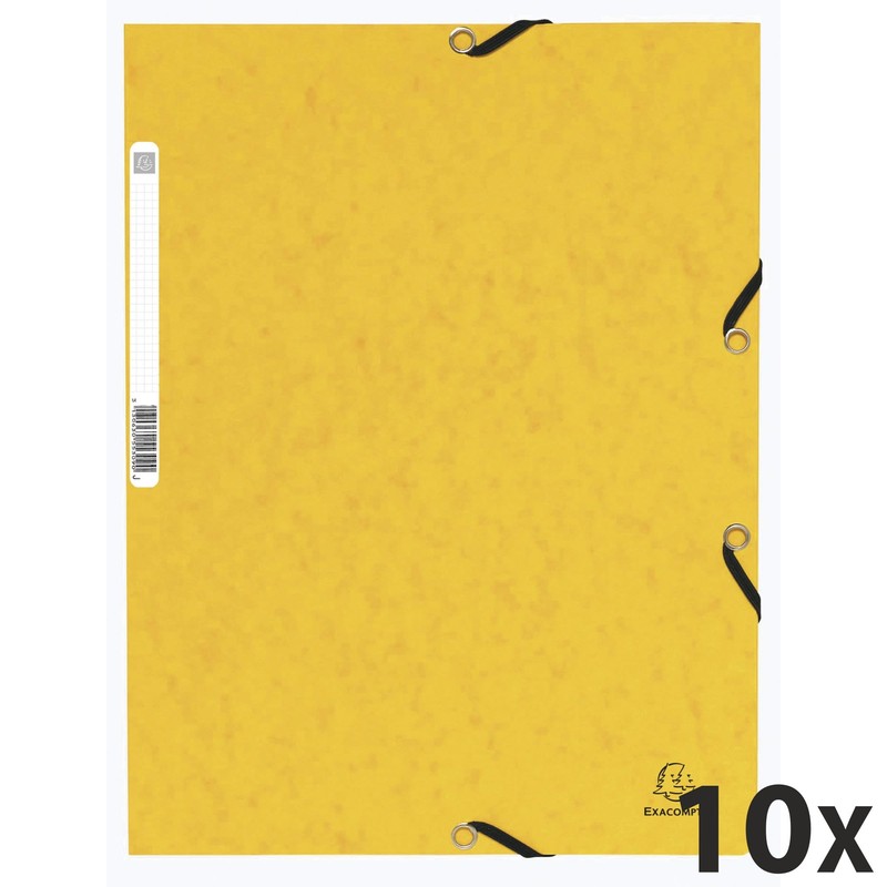 Exacompta 55309E Pack of 10 Folders Made of Extra Strong