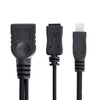 CY Cable Micro USB 2.0 OTG Host Flash Disk Cable