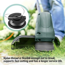 JINHENB Strimmer Wire Replacement Spool and Line, 4 piece compatible with Bosch ART 23 SL ART 26 SL, EasyGrassCut 18, 23, 26, 18-230, 18-260, for mower trimmer F016800569 F016800385