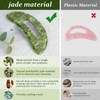 ideayard Large Jade Stone Gua Sha Massage Tool, Scraping Tool