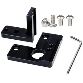 All Metal Ender3 Adjustable Touch Sensor Mount Bracket Compatible with Ender 3 Pro / CR10 Ender 5 5S 3D Printer Using BL CR Touch Auto Leveling Sensor (for CR10, Ender 3 /Pro /5)