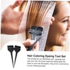 Baluue 6PCS Hair Highlight Kit Disposable Tipping Cap with Hook