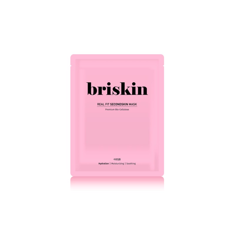 briskin Real Fit Secondskin Moisturizing Mask Sheet 10 Sheets -