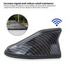 Universal Carbon Fiber Black Look Car Roof Top Mount Shark