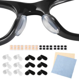 ARDNIB Silicone Nose Pads for Eyeglasses：Nose Pieces 28 Pairs Glasses Nose Grips Eye Glass Nose No Slip Pads Sunglass Nose Pads for Plastic Frames (28), 20.0 Count